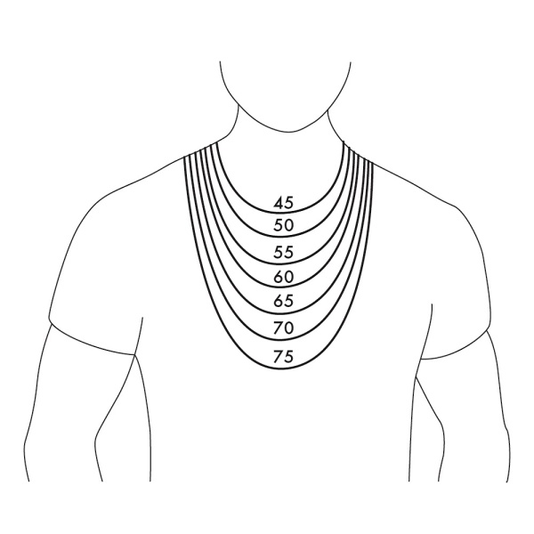 Цепь из серебра 925, плетение «Нонна»